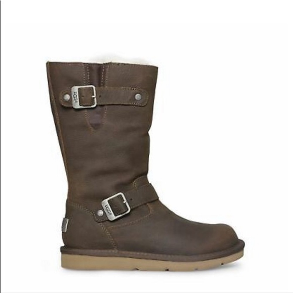 UGG Australia Kensington Brown Leather Boots